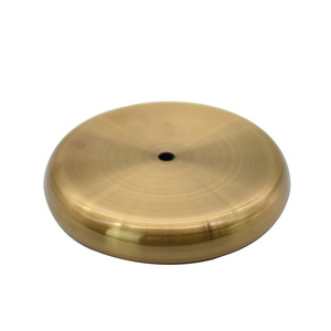 Accessoire de lumière de lustre en laiton rétro antique support de plaque de plafond vintage avec douille de lampe à vis Base d'ampoule - Product Image 3