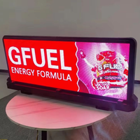 Afficheur LED numérique intelligent couleur pleine pour toit de voiture P5, graphiques d'animation, publicité extérieure, centre commercial, SDK
