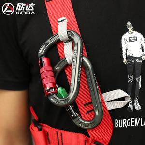 Mosquetón de Escalada en Forma de Pera Shindahua 7.4x11.4cm, Doble Bloqueo, Aleación de Aluminio, para Escalada en Roca - Product Image 4