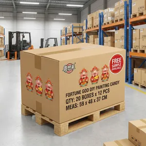 <span class=keywords><strong>Caramelle</strong></span> Creative a Tema Dio della Fortuna Fai-da-Te con Penna di Marmellata da 10g e Carta di Riso Commestibile da 3,5g, <span class=keywords><strong>Caramelle</strong></span> Novità della Cultura Cinese - Product Image 6