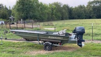 Moteur hors-bord à essence 2 cylindres 40 CV pour bateau de pêche