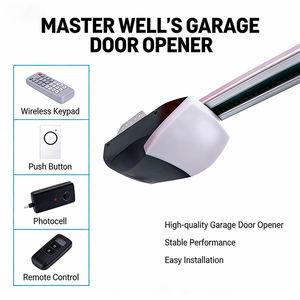 PU Foam Insulated Residential Automatic Sandwich Garage Door with Windows Outdoor Entry Finished Surface Fire Prevention - Product Image 6