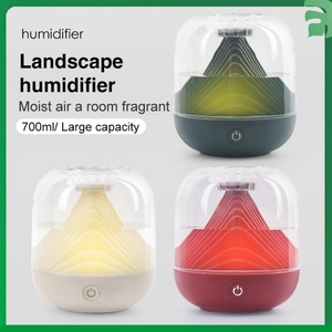 Wireless Steam Humidifier <b>Large</b> Capacity Air Humidifier for Home Korea Type Aroma Essential Oil Mist Landscape Humidifier - Product Image 3