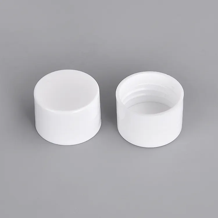 Bouchon de bouteille en plastique blanc ou noir, 10 pièces 18mm 20mm 24mm 20/410 24/410 28/410