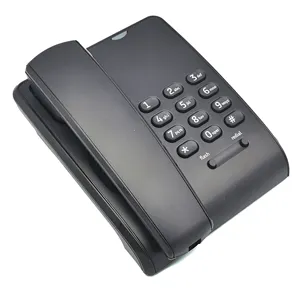 Novo Telefone básico telefone fixo para o escritório home do negócio