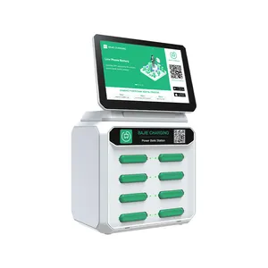 Distributeur automatique portable de haute qualité, station de location de batterie externe partagée avec écran