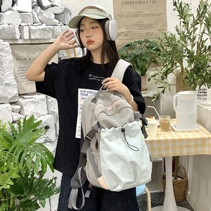 New Design Travel Hiking <b>Drawstring</b> Backpack With Adjustable Straps <b>Waterproof</b> Lightweight <b>Bag</b> Casual Nylon Sports Backpacks - Product Image 4