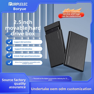 Benutzer definiertes 2,5-Zoll-SATA-SSD-Gehäuse mit seriellem Anschluss USB3.0 Externes Festplatten gehäuse für Laptops mit einer Festplatten kapazität von 1GB Neues Produkt - Product Image 4