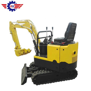 Mini 1,5 toneladas excavadoras pequeñas cavando excavadora con pista de goma del tren de aterrizaje para la venta - Product Image 4