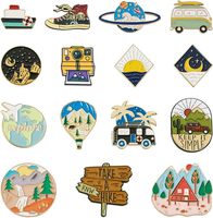 Kofei Pins en émail personnalisés de Noël en gros, Broches mignonnes, Badges de revers esthétiques, Badges à bouton, Impression sérigraphiée Anime, Logo personnalisé