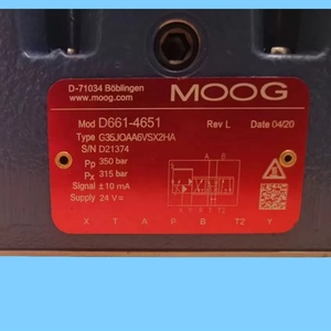 ของแท้ใหม่สำหรับ D661-4651 G35JOAA6VSX2HA ชุดควบคุมไฮดรอลิกแบบไฟฟ้าไฮดรอลิก ควบคุมด้วยไพล็อต แบบสี่ทิศทาง NG10 พอร์ต 350 - Product Image 1