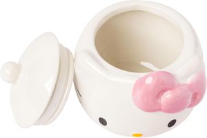 Hello Kitty 3D Điêu Khắc gốm Cookie Snack kẹo Jar - Product Image 4