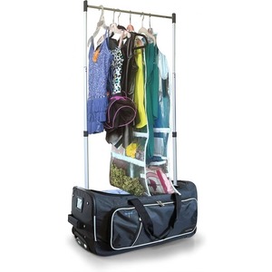 Free sample Free Rolling <b>Dance</b> <b>Costume</b> <b>Bag</b> with Hanging Cosmetics and Garment Rack Sample <b>Dance</b> <b>Bag</b> - Product Image 3
