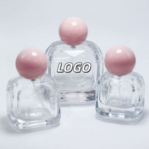 Mejor Precio: Botella de Perfume de Vidrio Rosa Vacía con Pulverizador, 30ml 50ml 100ml, Recargable, Ecológica, para Difusor de Varillas, con Serigrafía - Product Image 1