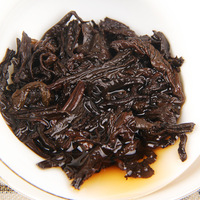 Célèbre gâteau de thé chinois Shu Puerh 357 grammes, thé Pu Er fermenté Qi Zi Bing, emballage en boîte, thé santé, Long Bing du Zodiaque Chinois