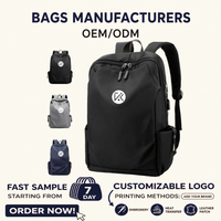 Sac à dos pour ordinateur portable avec port USB, poche pour batterie externe, compartiment antichoc pour ordinateur portable, sangle élastique, pour les voyages quotidiens, hommes et femmes