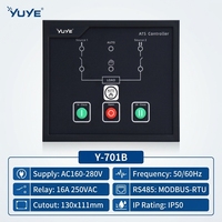 Boîtier de distribution OEM YUYE de haute qualité, type Y-701B, avec panneau ATS à branchement direct et contrôleur de commutation automatique