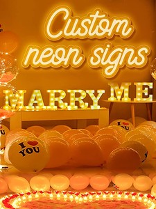 Letrero Luminoso LED <span class=keywords><strong>de</strong></span> Neón con Letras Brillantes y Logotipo Personalizable para Bodas y Celebraciones <span class=keywords><strong>de</strong></span> Cumpleaños - Product Image 6