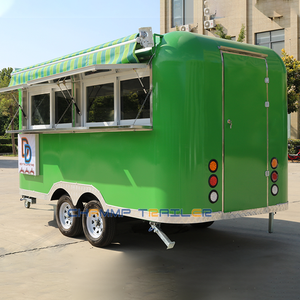 Chammp Custom Mobile Bar Totalmente equipado Vintage Food Truck Hot Dog Cart Tracos Horse Food Trailer Flower Cart Restaurante Cerveza - Product Image 2