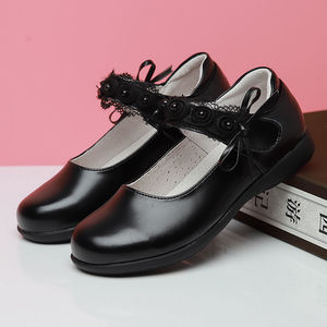 RTS Leather Children's Leather <strong>Shoes</strong> Black Princess <strong>Shoes</strong> Baby School Performance Single <strong>Shoe</strong> Student Soft Leather - Product Image 4