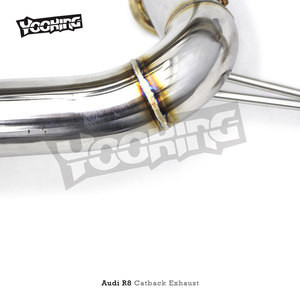Auto Racing Sport Car Straight X 76 mm tuyau d'échappement pour <span class=keywords><strong>Audi</strong></span> <span class=keywords><strong>R8</strong></span> V10 5.2L 2008-2016 <span class=keywords><strong>3</strong></span> pouces tuyau d'échappement silencieux en acier inoxydable - Product Image 5