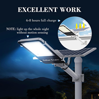 Lampe solaire LED pour route, prix d'usine Guangdong BSCI, IP65 étanche, extérieur, avec température de couleur 3000K-6000K, feu de circulation