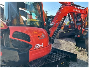 Mini-excavatrice Kobelco U55-4 de 1,2 tonne avec godet de terrassement d'une capacité de 0,12 m³, machine de terrassement d'occasion - Product Image 6