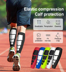 Manchons de compression pour le football, antidérapants, respirants, élastiques, pour le soutien des mollets et des tibias - Product Image 1