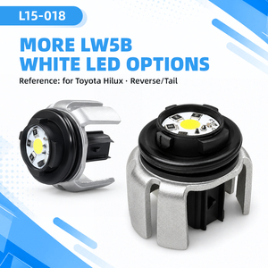 8158A-12260 L15-018 LW5B หลอดไฟท้าย LED สีขาว 2 พิน PGJ18.5d-28 สำหรับโตโยต้า เล็กซัสเปลี่ยน - Product Image 1