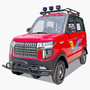 Voiture électrique basse vitesse Mini SUV 5 portes 5 places 1500W Conduite à gauche Propulsion arrière Pneus R16 Toit métallique Porte-bagages Caméra Usage léger - Product Image 2