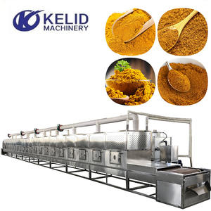 Industriële Tunnel Transportband Magnetron Zwarte Peperzaden Sesam Kruiden Kruiden Kruiden Thee Poeder Sterilisatiemachine Sterilisator - Product Image 3