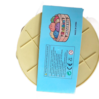 Jouet anti-stress Yuanpoo en silicone souple en forme de dumpling avec expressions adorables pour tous les âges