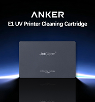 Tekstur Stereoskopik Anker, Embossing UV, Pencetakan 3D, Printer UV Anker E1, Kotak Pembersih UV * 3 Buah