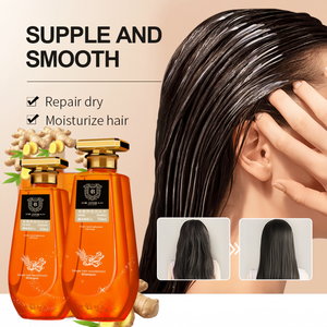 Shampooing avancé à l'extrait de gingembre avec contrôle de l'huile 24H anti-pelliculaire et mousse lissante technologie de régénération des <span class=keywords><strong>cheveux</strong></span> perte de <span class=keywords><strong>cheveux</strong></span> - Product Image 5