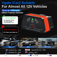 Software Libre Vgate iCar2 WIFI OBD escáner para el ordenador portátil para teléfono