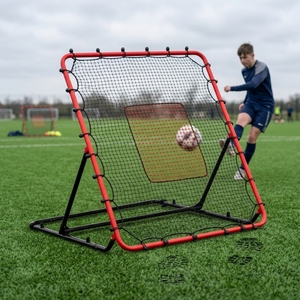 But de football 4x4,5 pieds <span class=keywords><strong>avec</strong></span> cadre en tube d'acier de qualité supérieure et filet en PE résistant à l'usure pour les jeux en plein air et l'entraînement des jeunes - Product Image 1