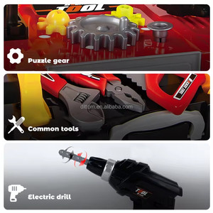 3in1 Transformable Mechanic Tools Valise Box DIY Workbench Mechanical Tools Electric Repair Table Game - Product Image 5