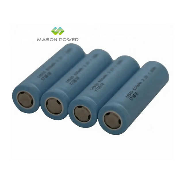14500 Li-Ion Battery with Solder Feet 800mAh 3.7V for Power Tools Customizable with Full Certification