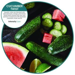 Désodorisants pour urinoirs Boardwalk Cucumber Twist Scent Green, double face, anti-éclaboussures, paquet de 10, fabriqués aux États-Unis, qui rafraîchissent pendant 30 jours - Product Image 2