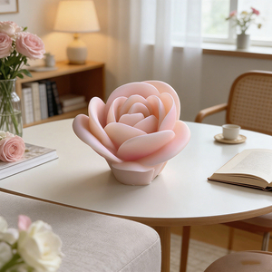 Molde de Silicone Rosa de Três Pétalas: Formato Único de Flor com Três Pétalas para Artesanato DIY, Velas, Bolos e Resina - Product Image 5