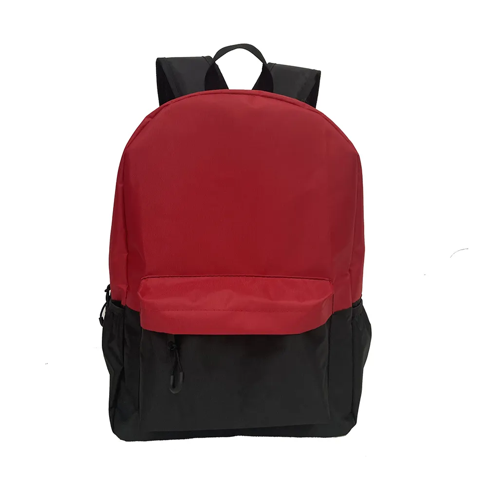 Trung Quốc nhà máy bán buôn không thấm nước hỗn hợp màu sắc chất lượng cao tùy chỉnh màu đỏ đen satchels schoolbag cuốn sách túi với gia cố dây đeo