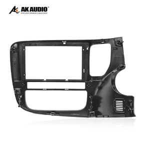 Kit de modification de tableau de bord en plastique ABS pour autoradio Android 9 pouces avec navigation pour Mitsubishi Outlander (LHD) 2014+ - Product Image 2