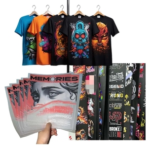 Custom DTF T-Shirt <strong>Printing</strong> Designs Heat Iron Sheet Transfer Stickers Ready to Press for T-Shirts <strong>Packaging</strong> <strong>Printing</strong> <strong>Services</strong> - Product Image 1