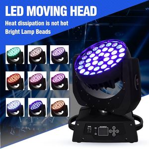 Faro Mobile Wash Zoom RGBW 4in1 con 36x18W LED e Controllo DMX512 per Installazione - Product Image 1