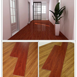 Plancher en bois stratifié à clic de 8 mm à 12 mm, imperméable, antidérapant, installation facile, <span class=keywords><strong>super</strong></span> imperméable, plancher stratifié de couleur - Product Image 6