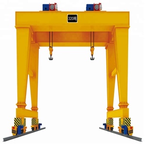 Pont roulant électrique d'atelier 25 tonnes, levage extérieur, état neuf, hauteur de levage maximale 10 m, construction, moteur, boîte de vitesses - Product Image 1