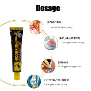 30 Gram Krim Kalajengking untuk Nyeri Otot, Neuralgia, Asam Stasis, dan Krim Artritis Reumatoid - Product Image 4