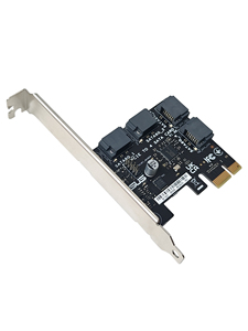 Bán hàng nóng siêu tốc độ PCIe cho 3.0 mở rộng thẻ với 4 cổng 6 Gb/giây <span class=keywords><strong>PCI</strong></span> <span class=keywords><strong>Adapter</strong></span> cho máy tính để bàn máy tính trong kho - Product Image 3