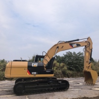 Excavatrice sur chenilles d'occasion Caterpillar CAT320D2L 20 tonnes modèle 2024 Cat320 320D 320D2 320D2L 320GC 320GX à vendre