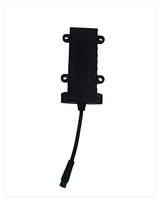 Traceur GPS satellite étanche IP69K Yuntrack CJ780-F 2G 4G GSM GPRS pour moto